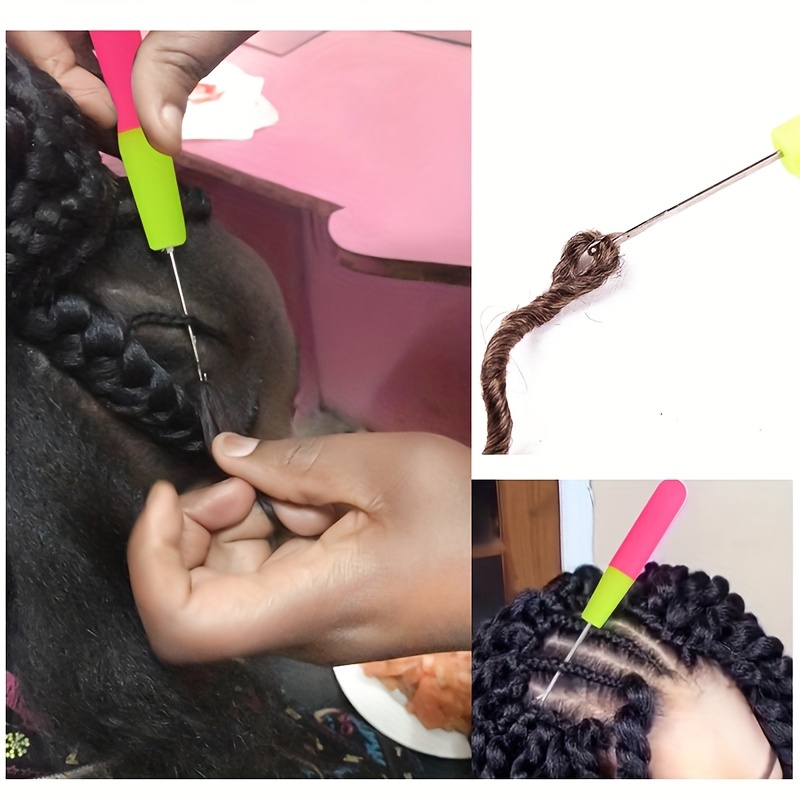 Crochet Hook Hair Braiding Tool Needle Hooks Dreadlock Kit - Temu Canada