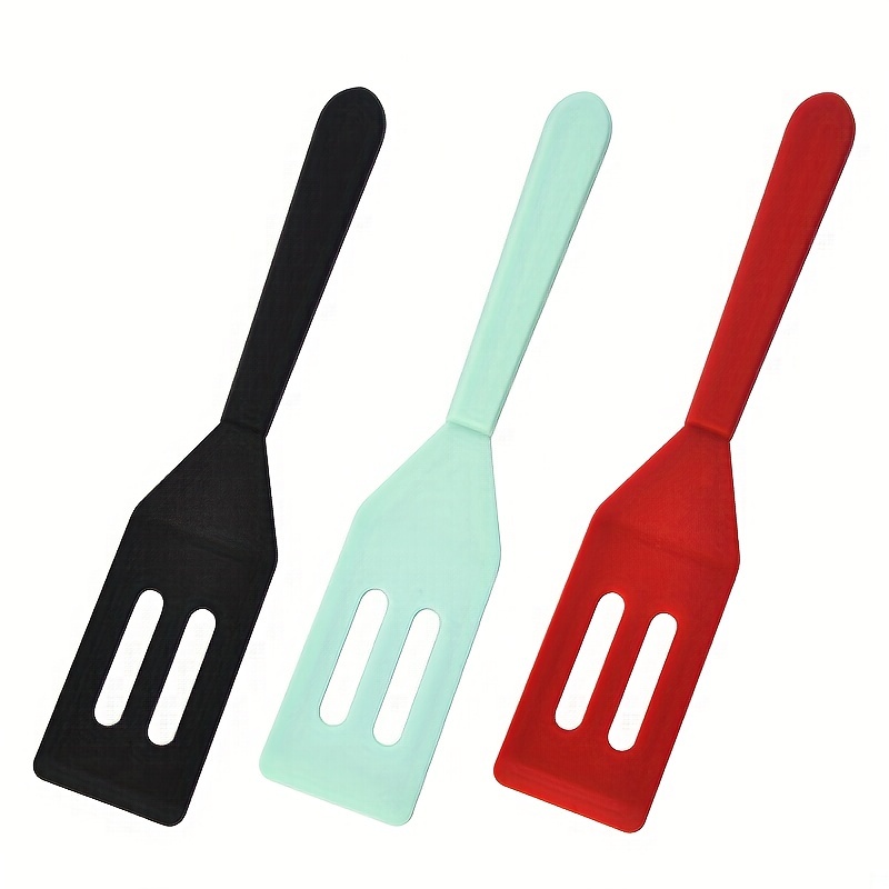 Silicone Fish Spatula Stainless Steel Slotted Turner Soft - Temu Canada