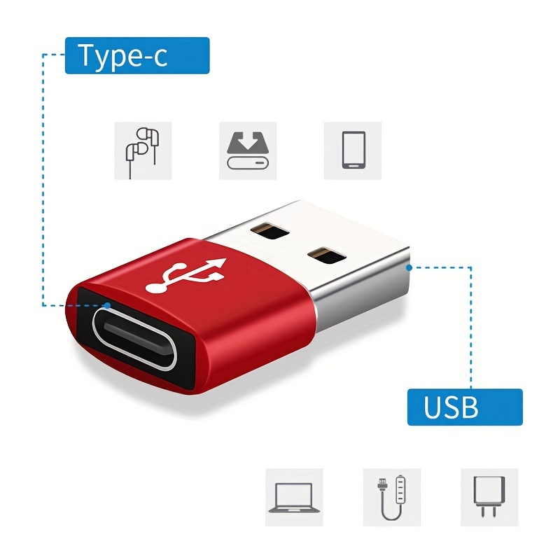 Adaptateur noir USB-C / Type-C Mâle + Micro USB vers USB 3.0