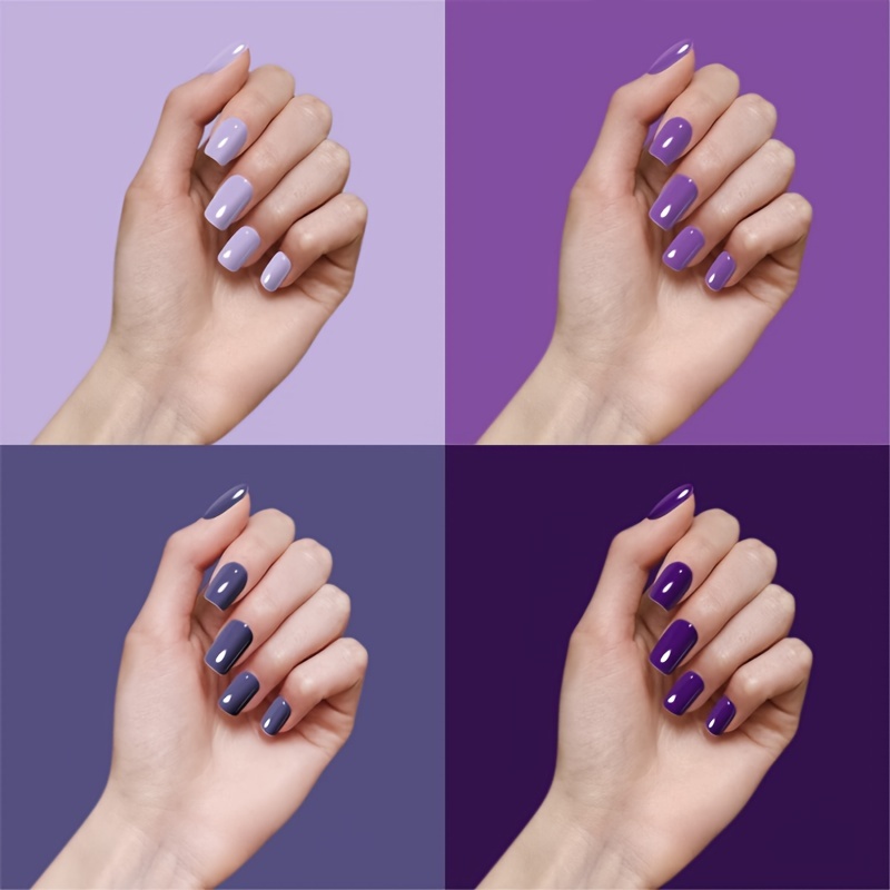 Gel Nail Polish, Wild Fig, Dark Purple, 1/3 oz - UV/LED Cured – Young Nails