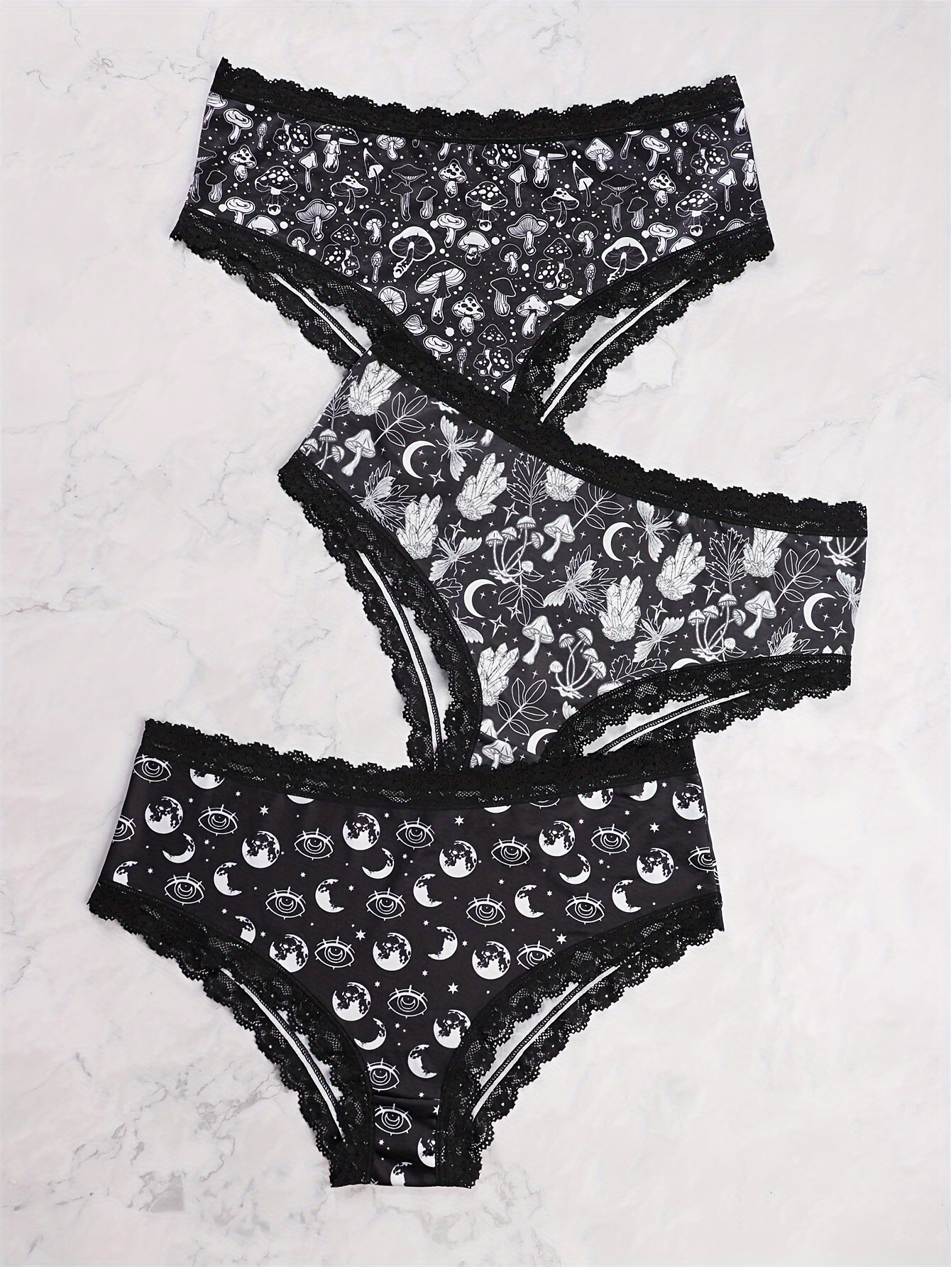 Seamless Lace Panel Hipster Panties Breathable Semi sheer - Temu