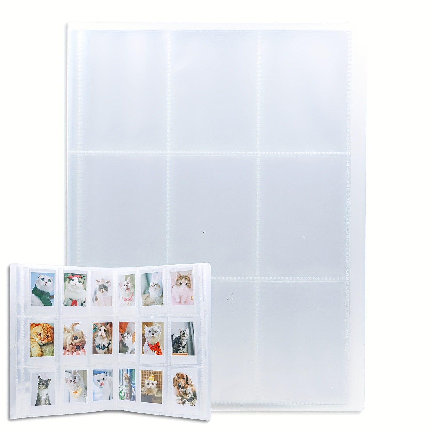 288 Vertical Photos for Instax Mini Photo Album, Front Window, Book Album  2x3 for Fujifilm Instax Mini Film 11 9 8 40, Polaroid 300, HP Sprocket