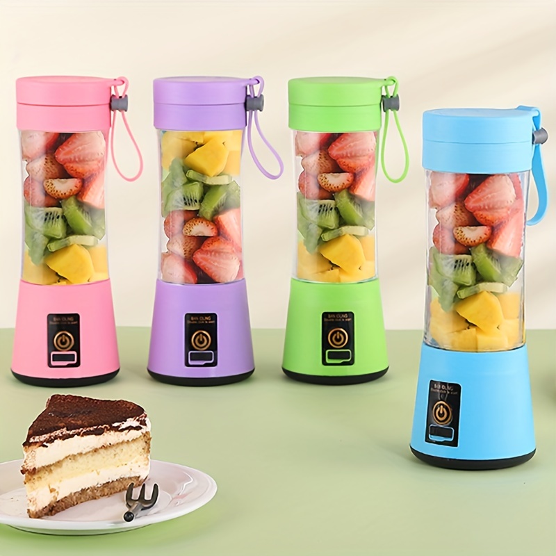 380mL Electric Protein Shaker Bottle Portable Mixer Cup Battery