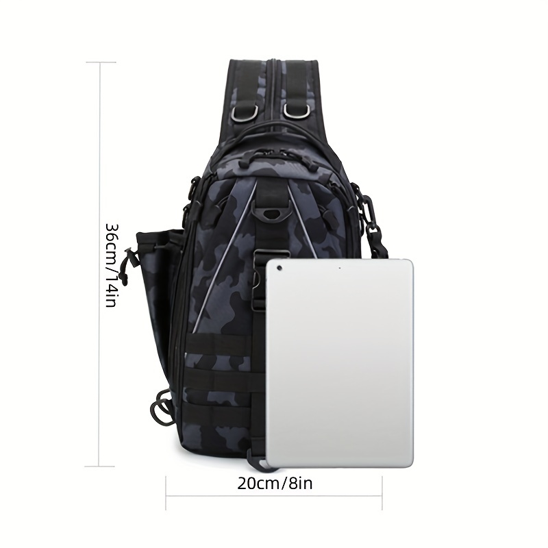 Versatile Fishing Tackle Bag Removable Shoulder Strap - Temu