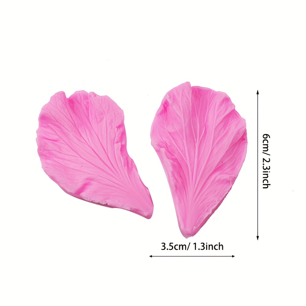 1pc Flower Silicone Mold for Cake Decorating, Chocolate, Gum Paste, and  Resin Clay - Create Beautiful Rose, Cherry Blossom, and Fondant Designs