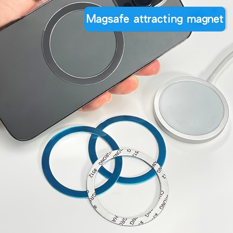 Anneau Magsafe - 12 pièces - Autocollant Magsafe - Ring magnétique pour  téléphone 