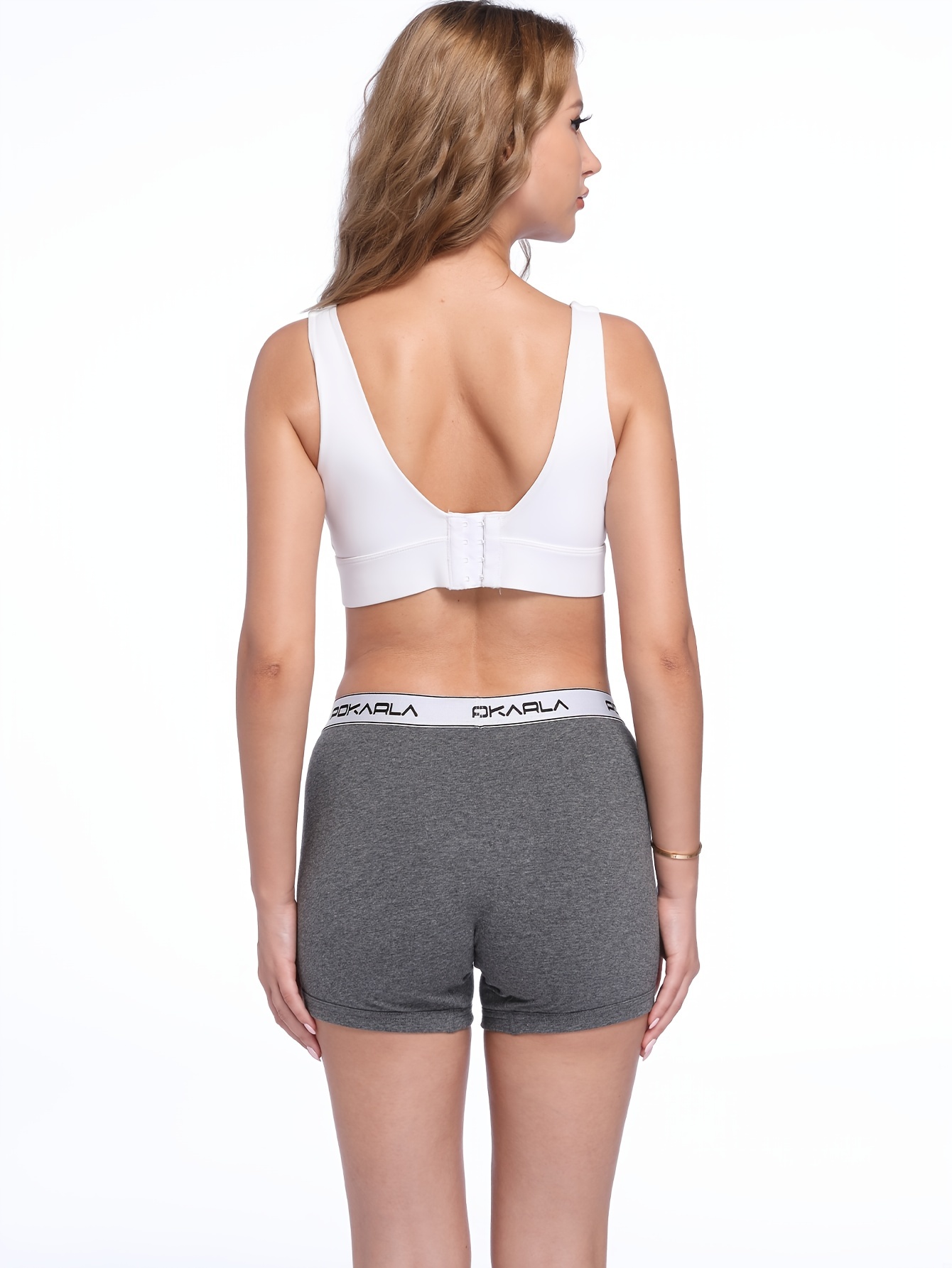 4pcs/set Sports-style Modal Underwear For Women, Neutral Style