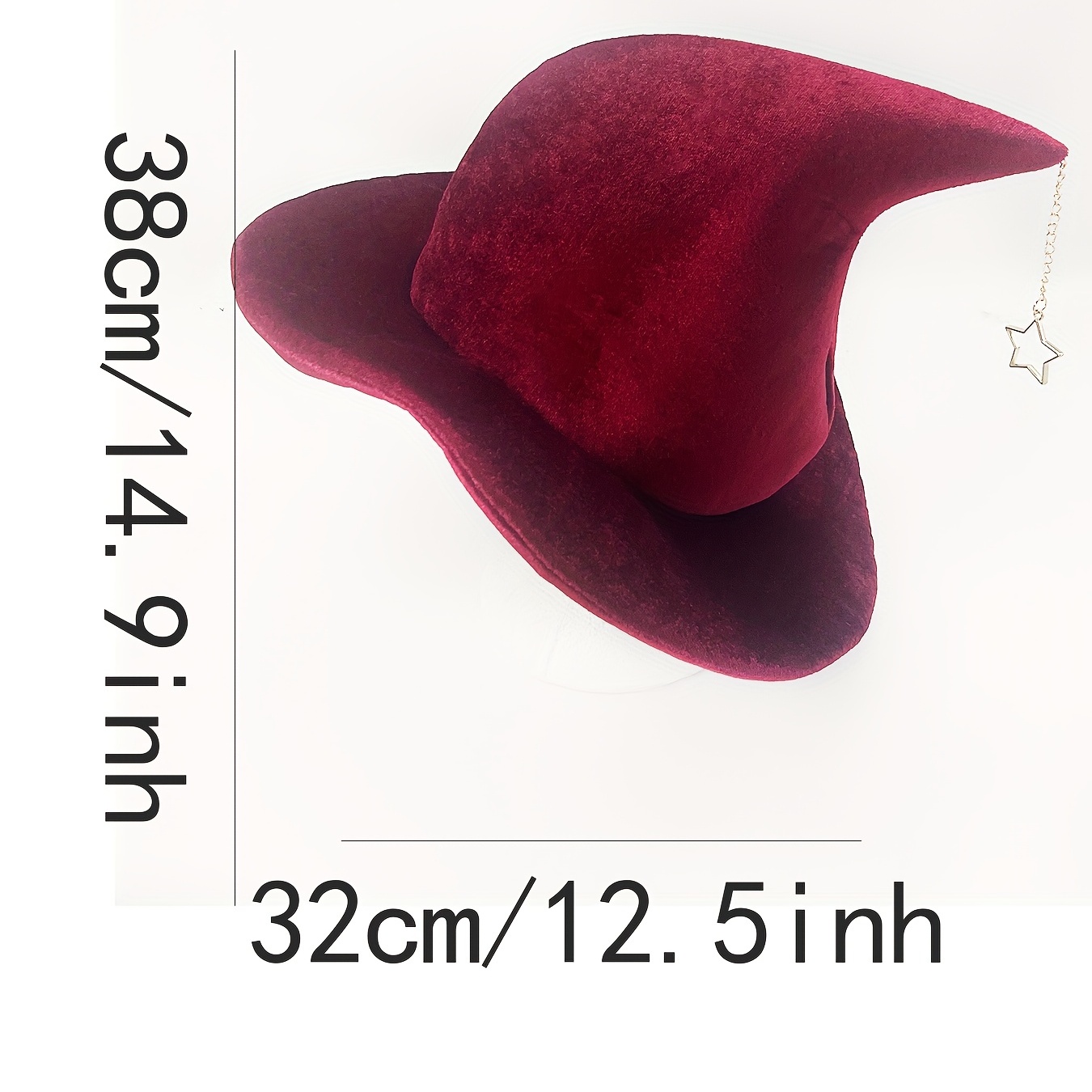 1pc Nuovo Cappello Strega Trucco Palcoscenico Festa Vestiti - Temu Italy