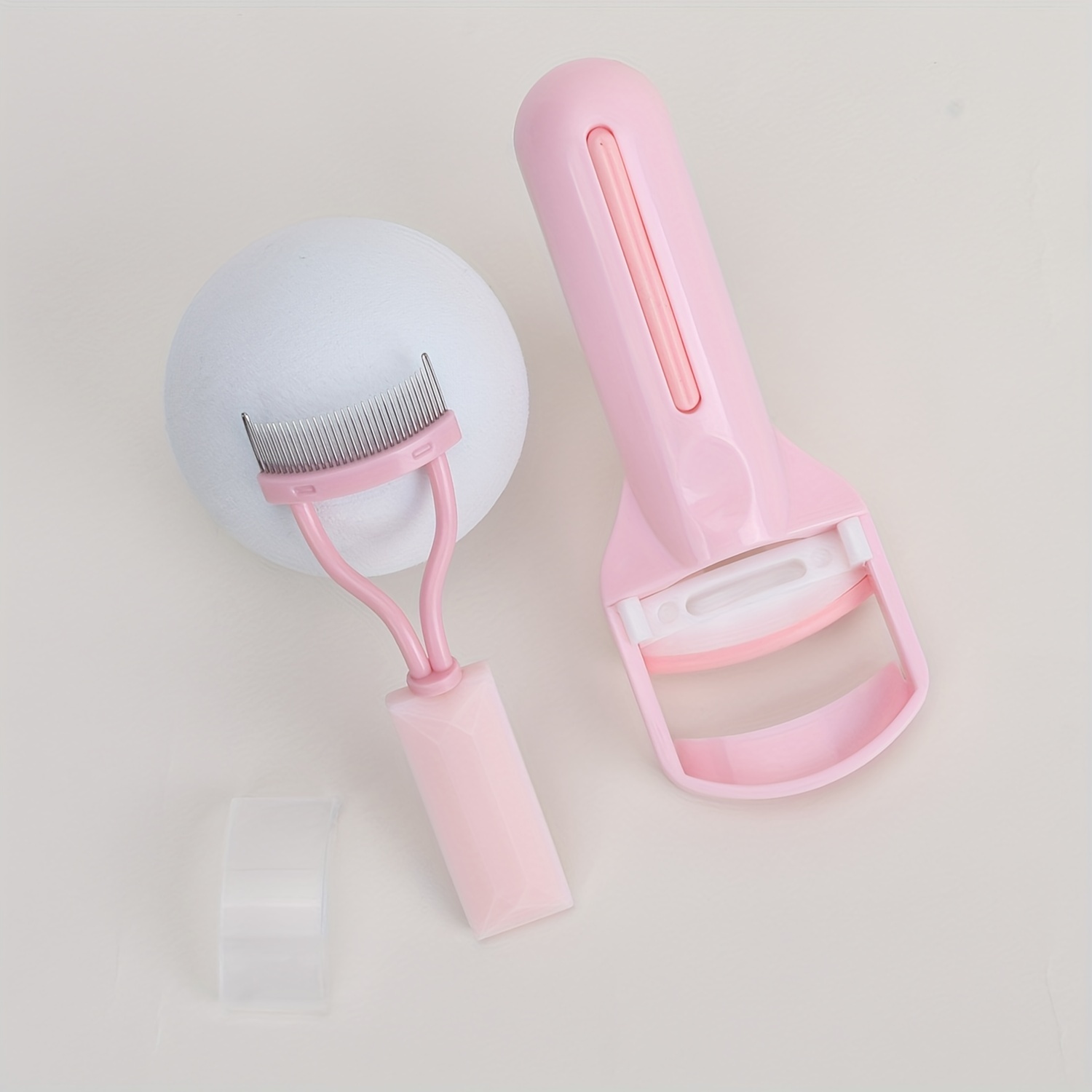 Eyelash Curler Comb Set Natural Effects Press Type Eyelash Curler