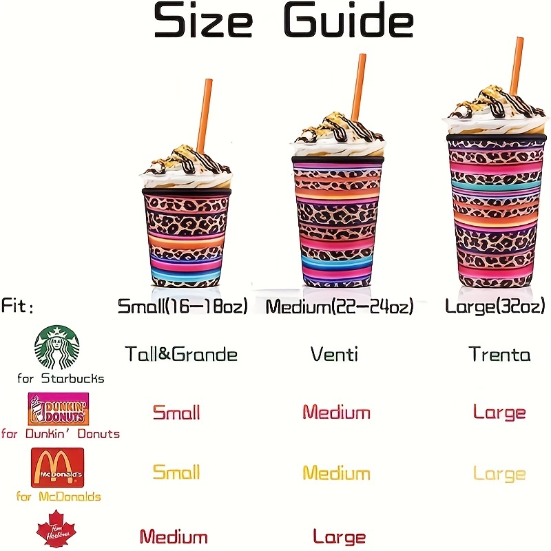 Starbucks, Bubble Tea, Coffee] Reusable Cup Holder/Sleeve/Cozy