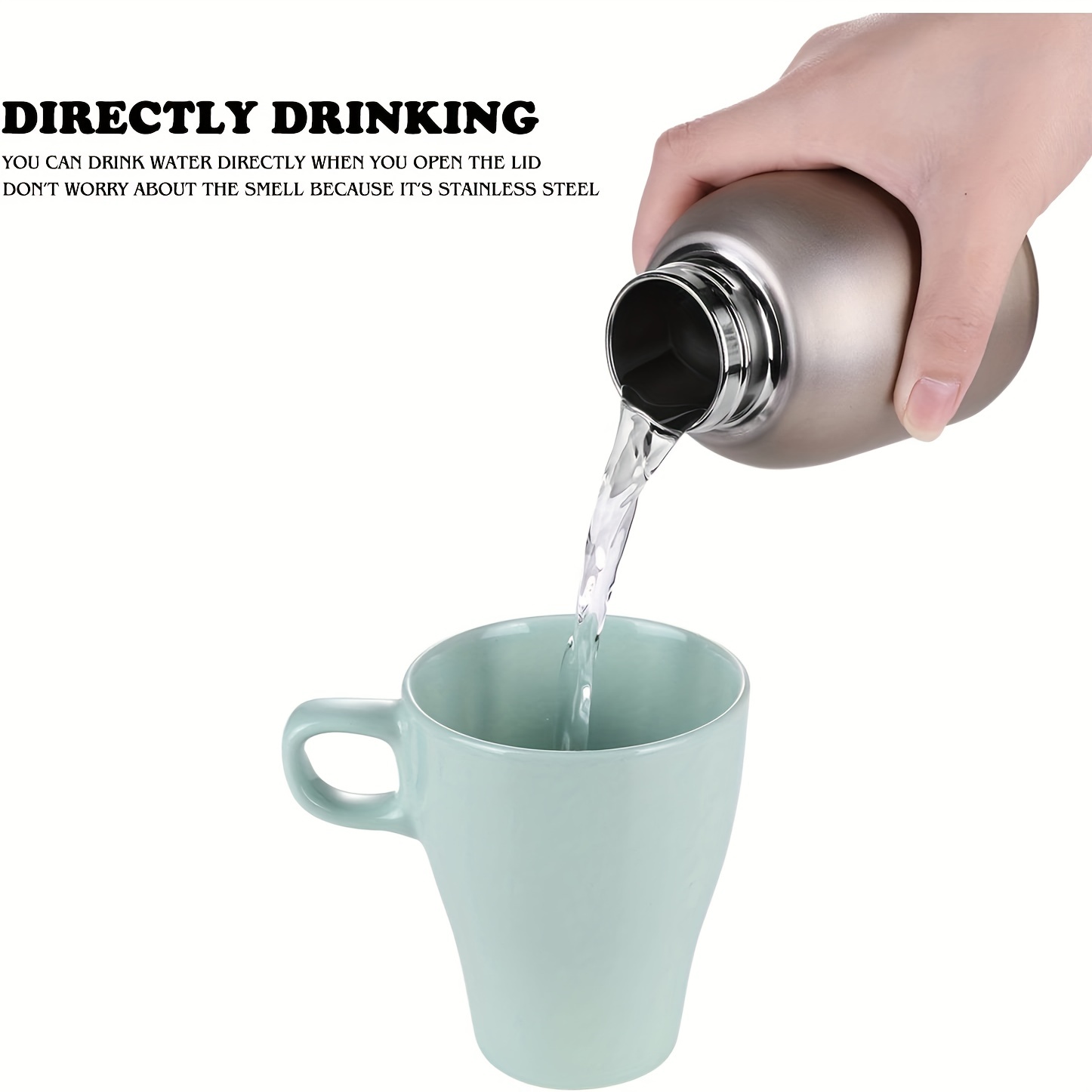 Stainless Steel Mini Mug Cup Portable Leakproof Small Water - Temu