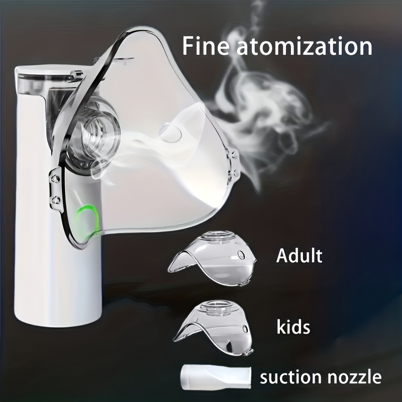 Inhalador Nebulizador Nebulizador Inhalador Dispositivo de Inhalación  Inhalador Inhalador Portátil Niños para Adultos con Boquilla y Mascarilla