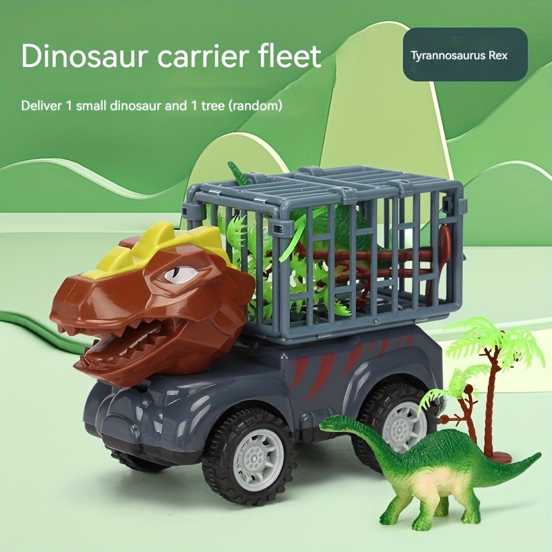 Dinosaur Truck Dino Truck Transport Car Carrier Truck - Temu