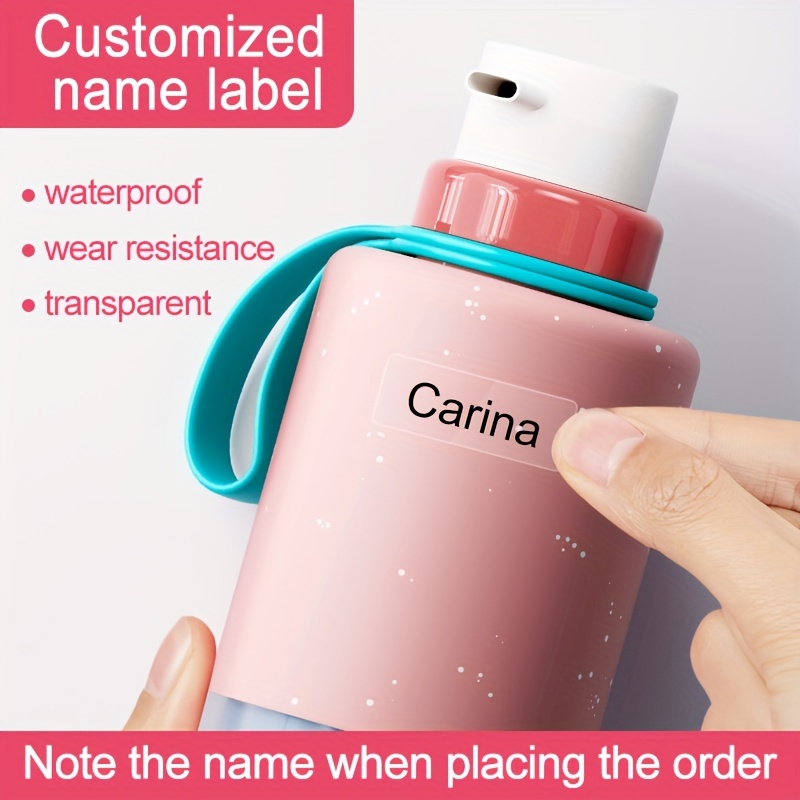 Personalised Name Back to School Water Bottle 