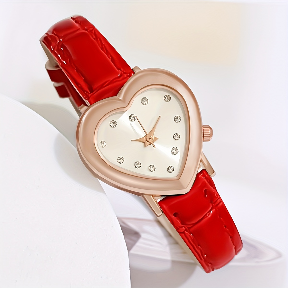 Montre Femmes Aiguille En Forme C ur Montre Quartz Temu France