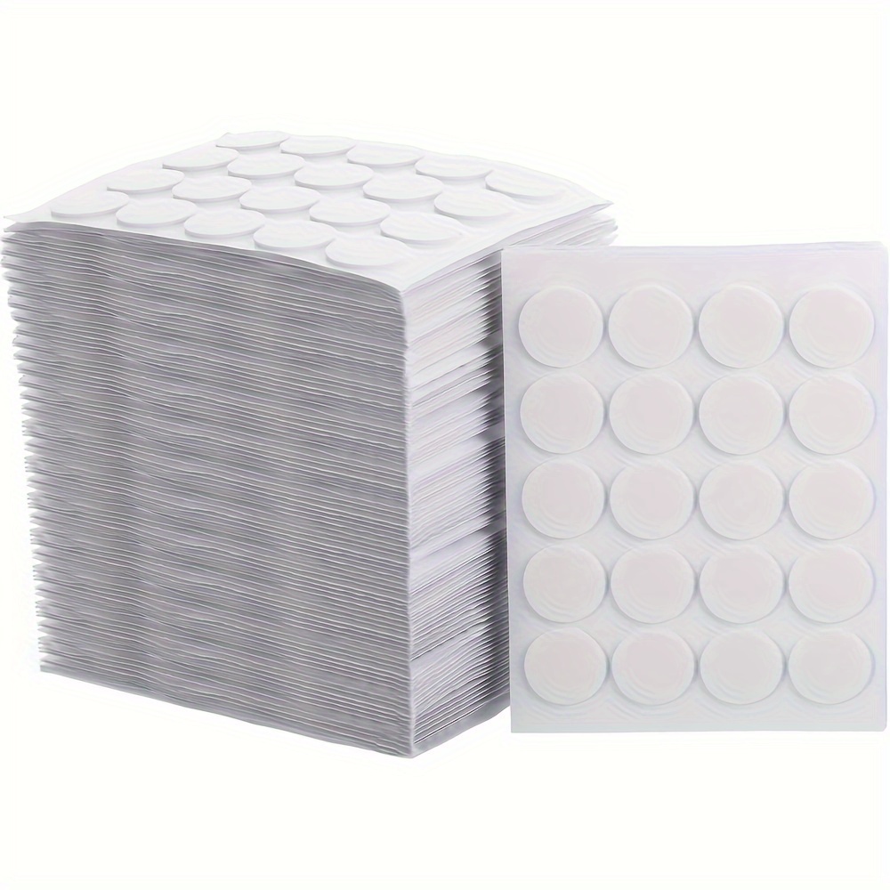 600/1000 Candle Wick Stickers 20mm Double-sided Foam Adhesive Foam