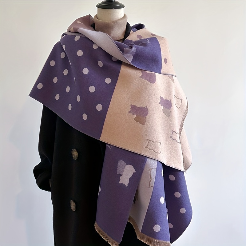 Bufanda de mujer Bufanda tipo manta Mantón de cachemira con tacto de  cachemira para mujer YONGSHENG 8390611269869
