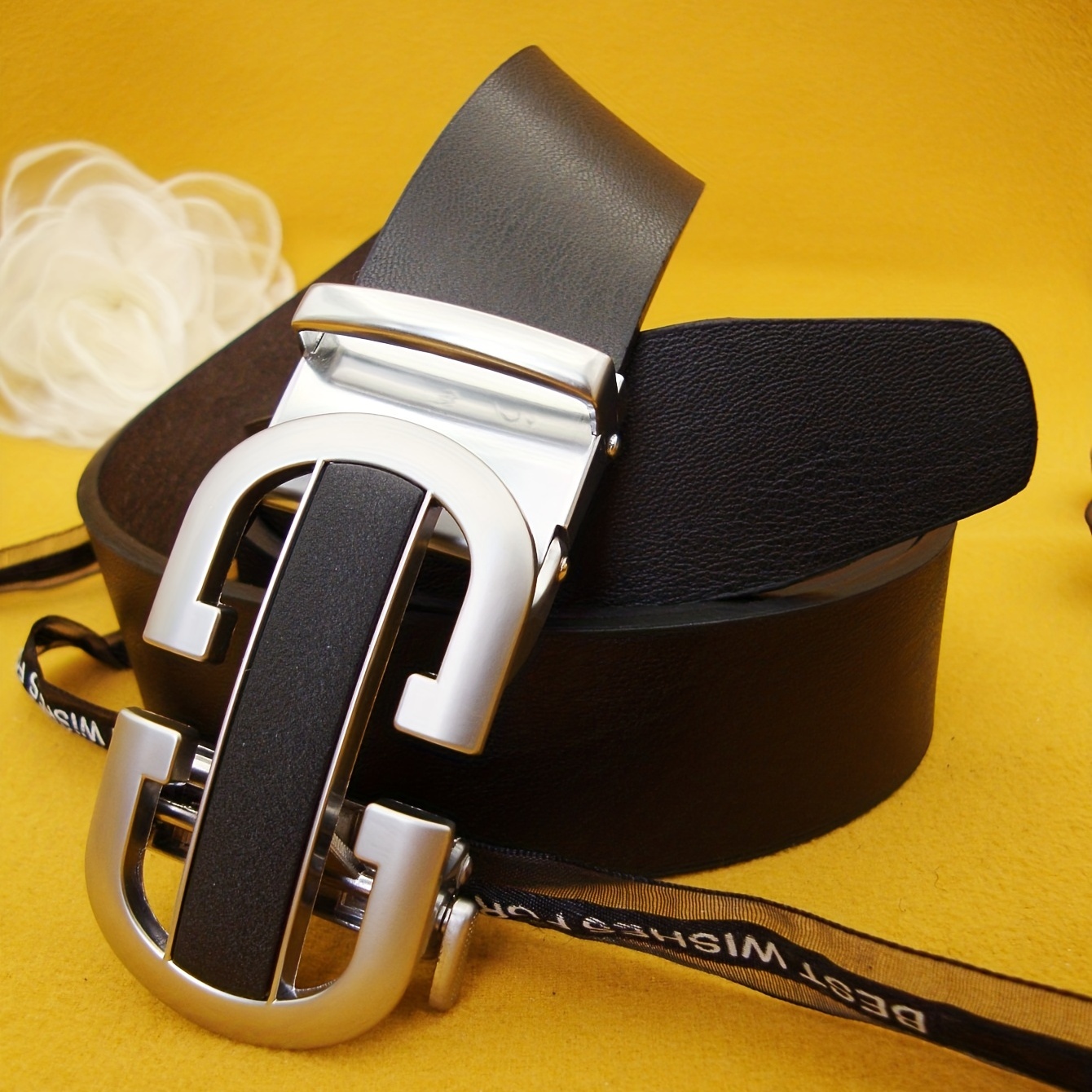 Men's Genuine Leather Belt Automatic Buckle Business Suit Waist Strap -  Temu Bulgaria