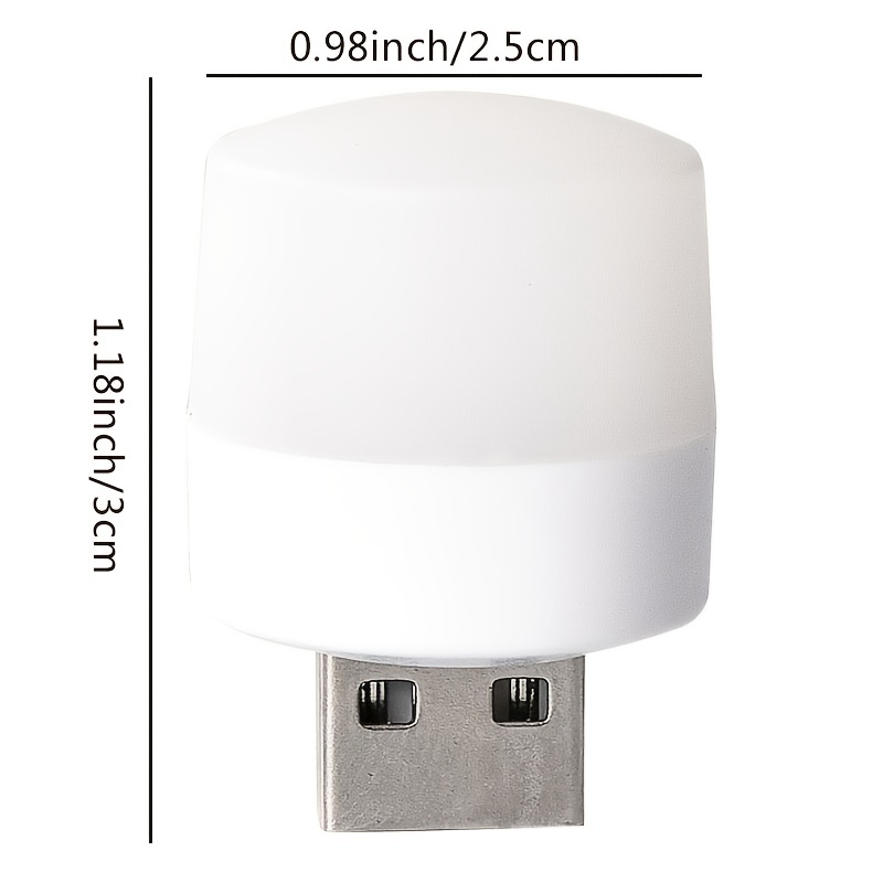 5V USB Led Light 8Leds SMD 5730 USB Book Lamp Mini USB Gadget for Reading  Camping Laptop Pc Mobile Power Bank Charger 8Leds, Warm White – SmartEshop