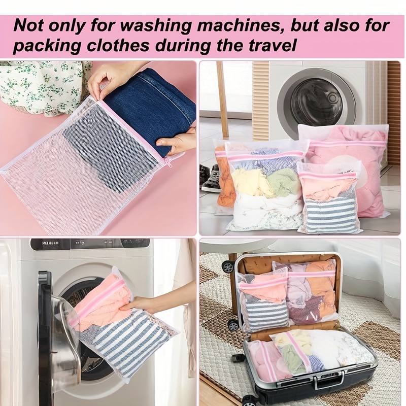 Panda Dirty Clothes Bag Zip Laundry Travel Net Basket For Washing Machine  Bra Underwea Mesh Bag Laundry Organizer Accessories