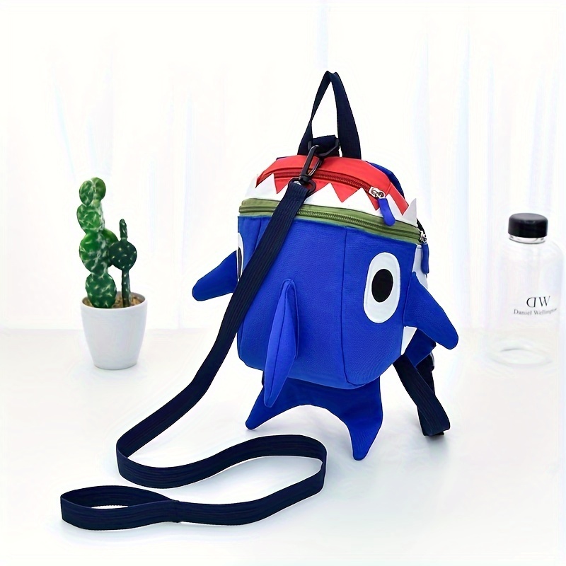 Sac à dos enfant petit bambin garçon maternelle sac à dos dinosaure bleu  foncé 