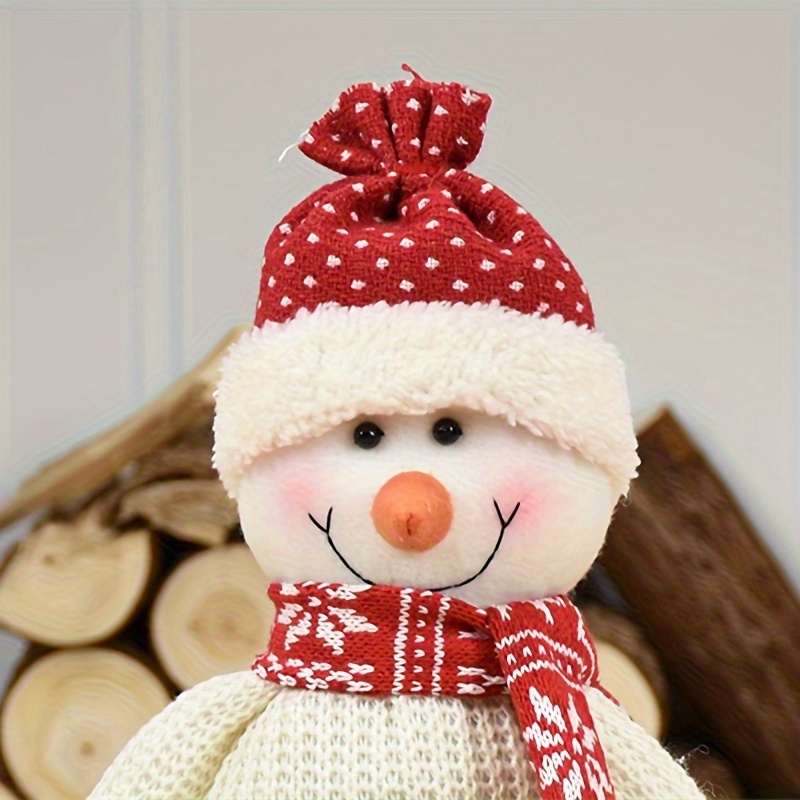 1pc Red Christmas Doll Santa Claus Snowman Deer Christmas Decorations Ornaments Christmas Didn t Pick Up Plush Toys New Year s Gifts Christmas Tree Decorations Party Gifts details 7