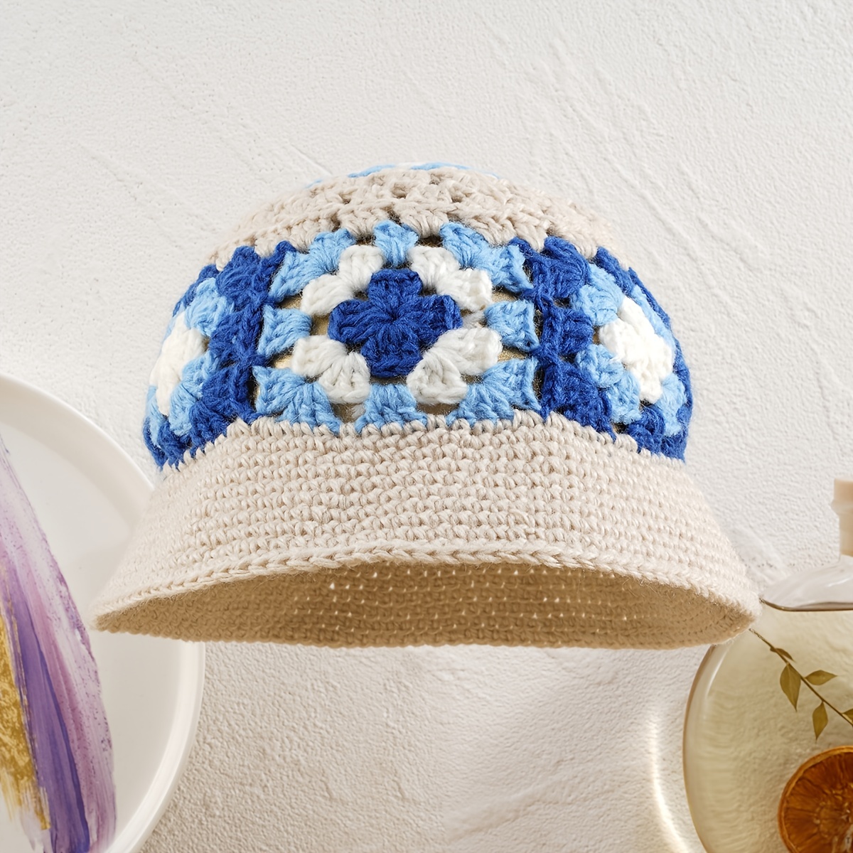 Loom Knit Current Situation Beach Hat – BOHLD Loom Knitting