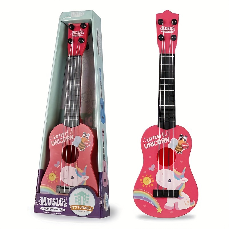 Pink Ukulele Hanger, Girly Christmas Gift for Musician, Present