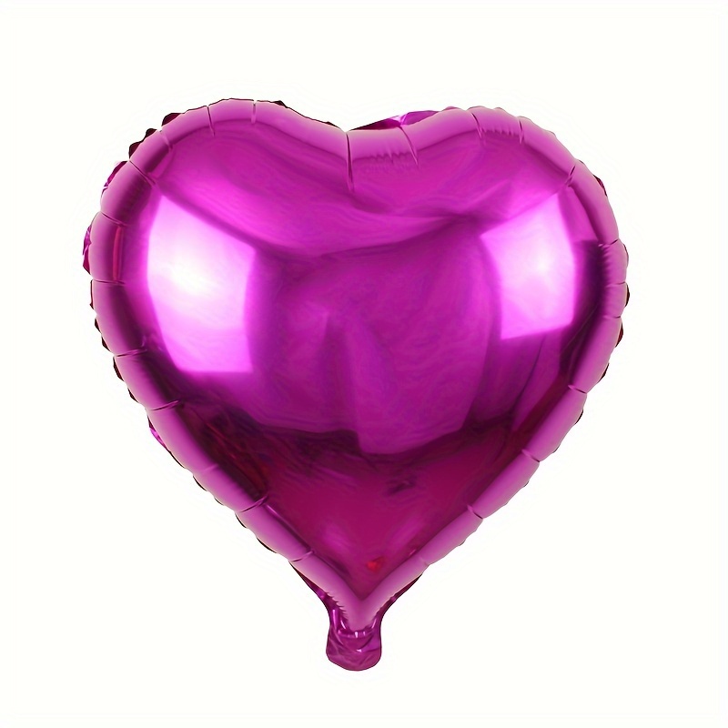 15 Pezzi Palloncini Foil A Forma Cuore Decorazioni San - Temu Italy