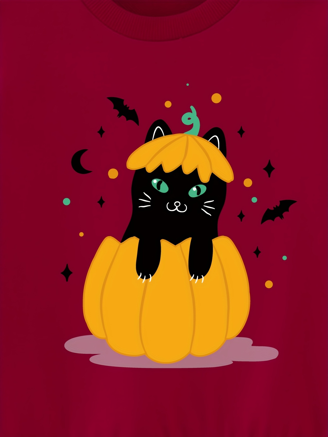 Black cat discount and pumpkin sweater