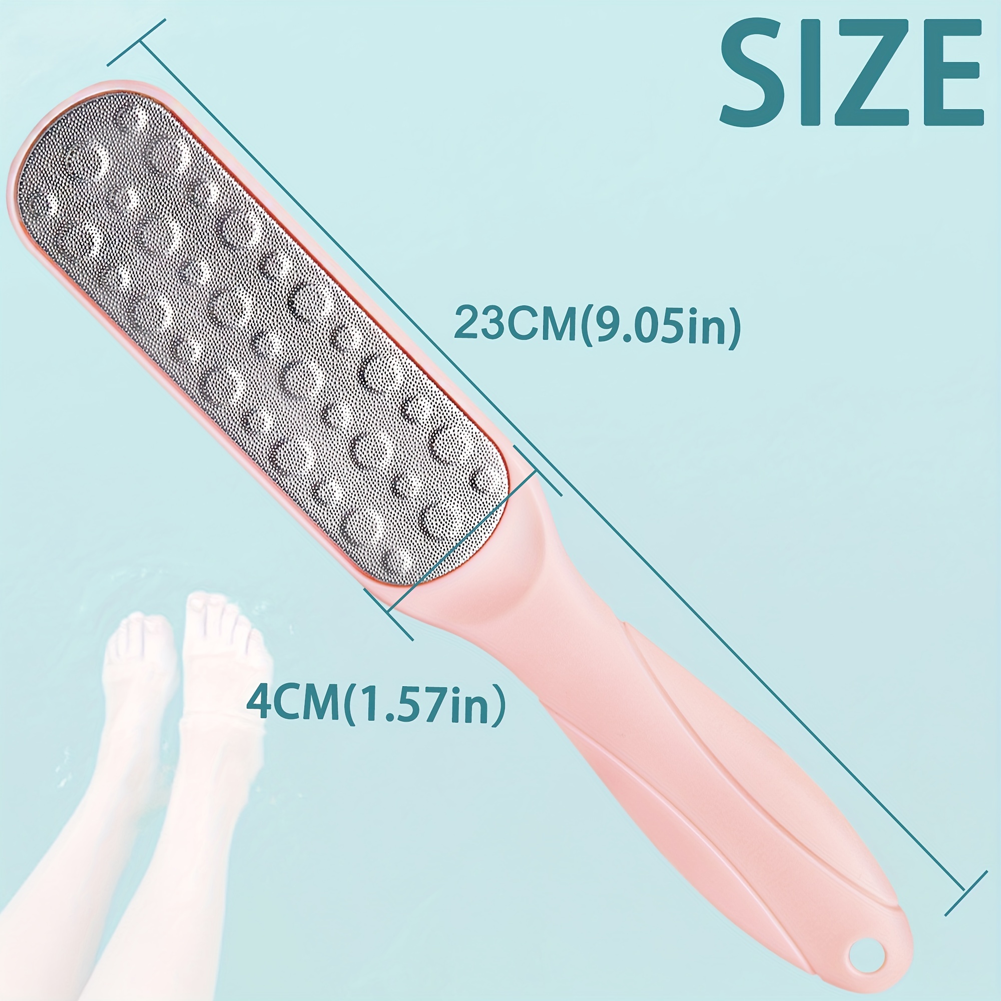 Portable Double sided Foot File For Dead Skin Callus Removal - Temu