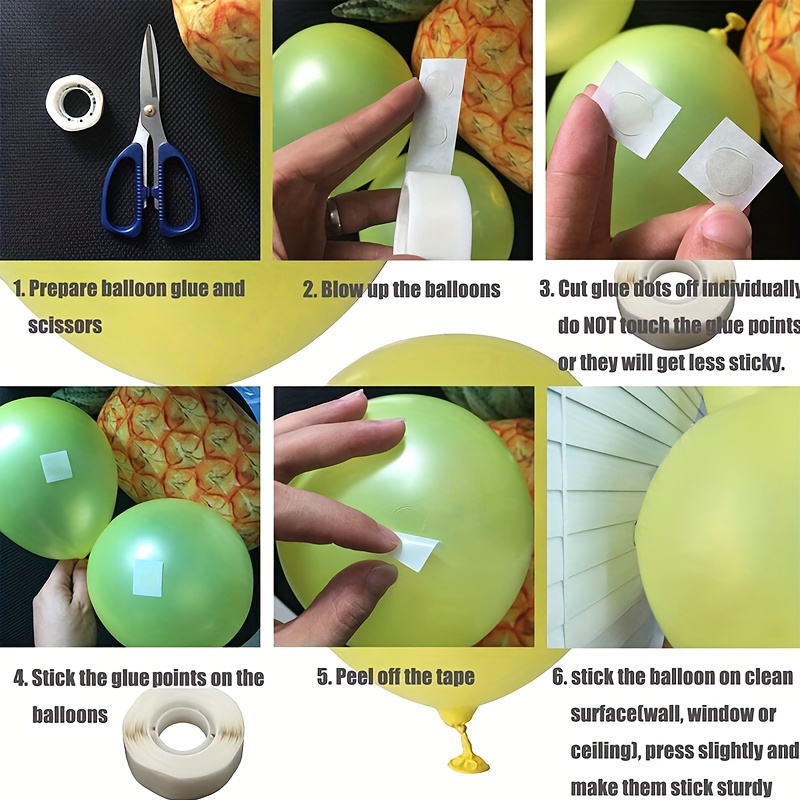 Balloon Glue Dot Double Sided Tape Balloon Accessories - Temu