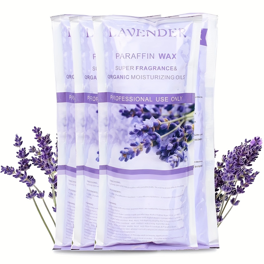 Paraffin Wax Refills - Use To Relieve Arthritis and Stiff Muscles - Deeply  Hydrates and Protects - Use in Paraffin Bath Machine for hand and feet -  Lavender Scented Blocks - Pack