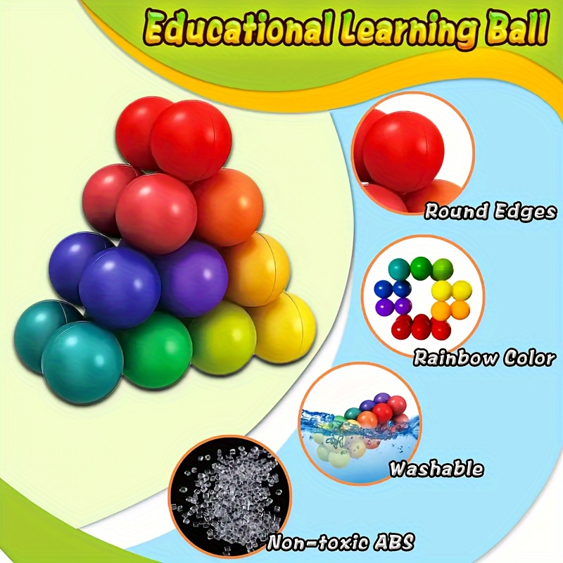 Preschool Puzzle Bead Stress Ball - 3D Magic Ball Toy