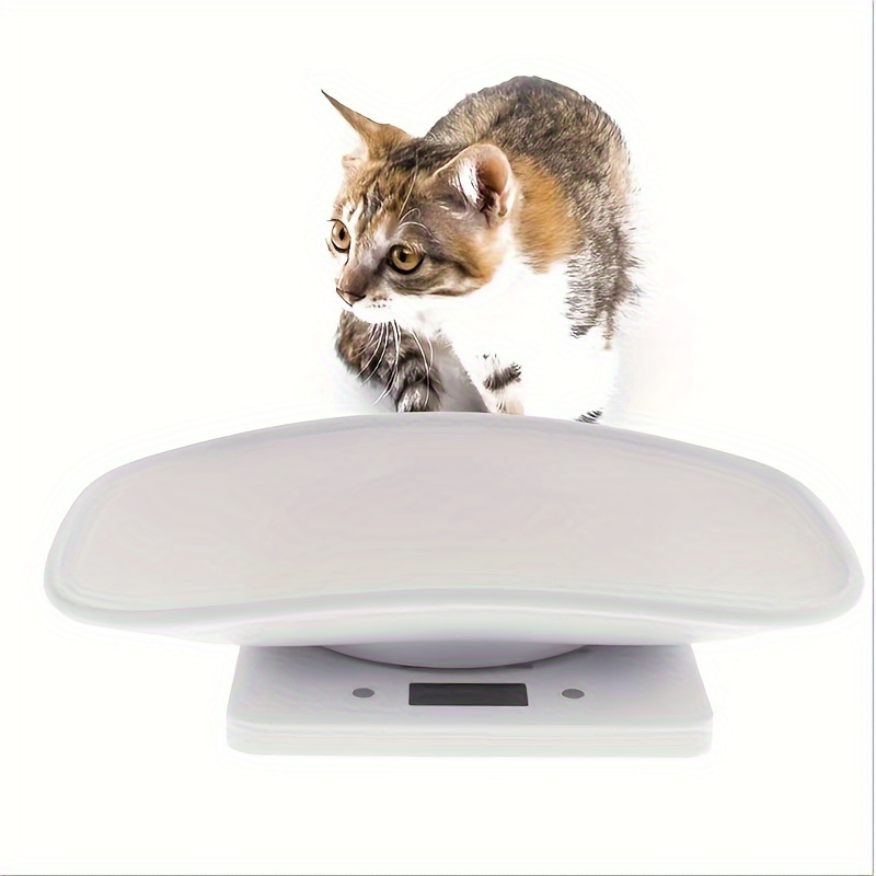 1pc, Pet Digital Scale, Kitchen Weight Scale, Multi-functional Pet Scale,  Puppy And Kitten Scale, Measuring Small Animals,22.05 LB, Multi-functional P