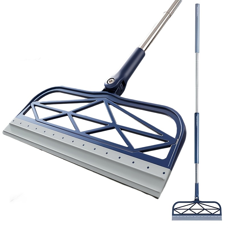 1pc Home Bathroom Cleaning Broom, Magic Broom With Retractable Handle For  Wet And Dry Use