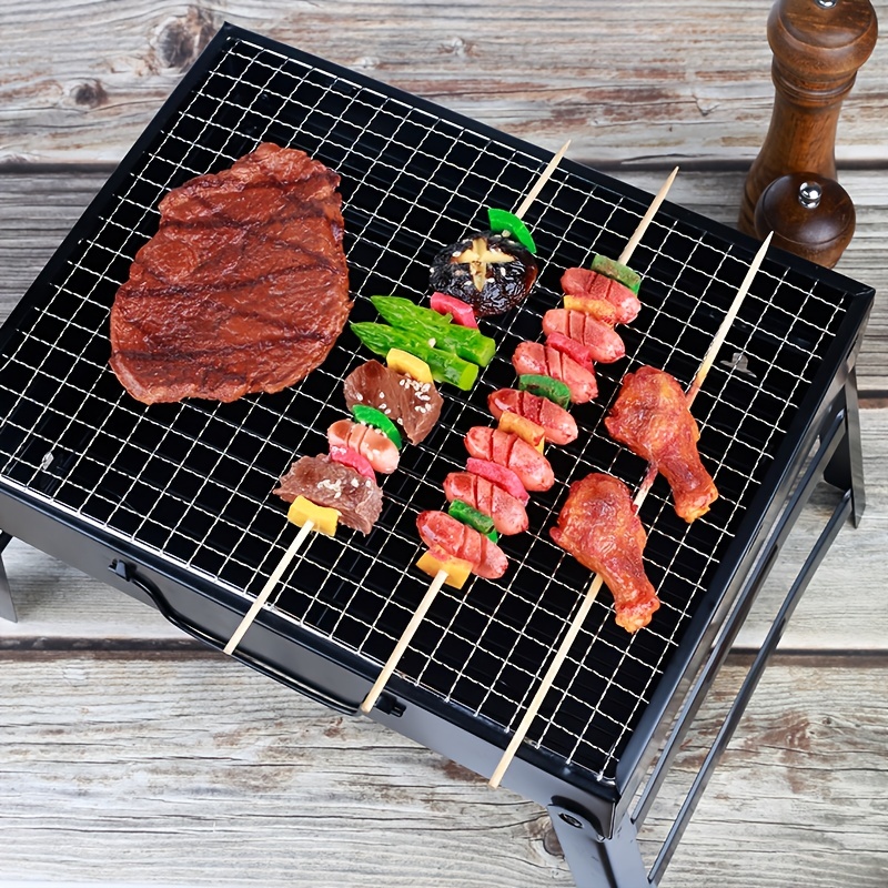 Parrilla De Barbacoa Plegable Para Exteriores De 1 - Temu