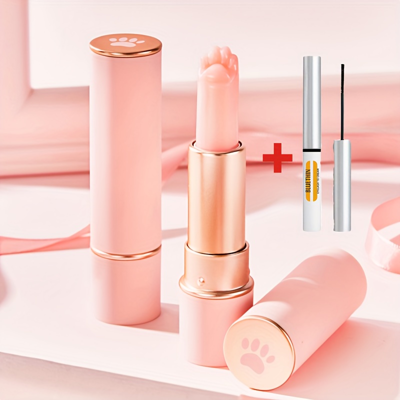 Moisturizing Lip Balm with Cat Claw Design