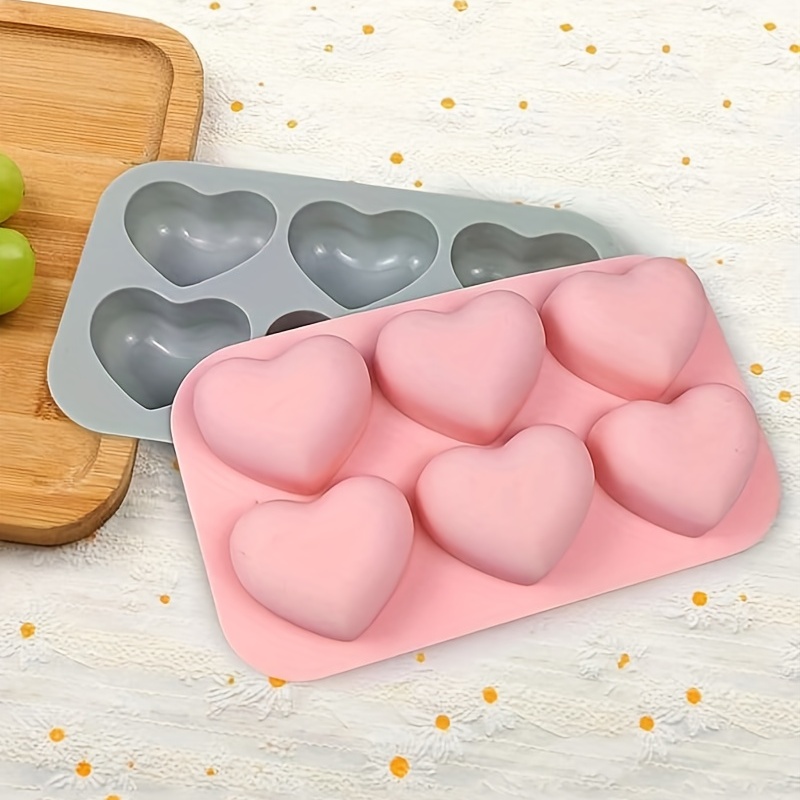 Geometric Heart Shaped Mousse Cake Mold, 3d Silicone Mold, Pudding