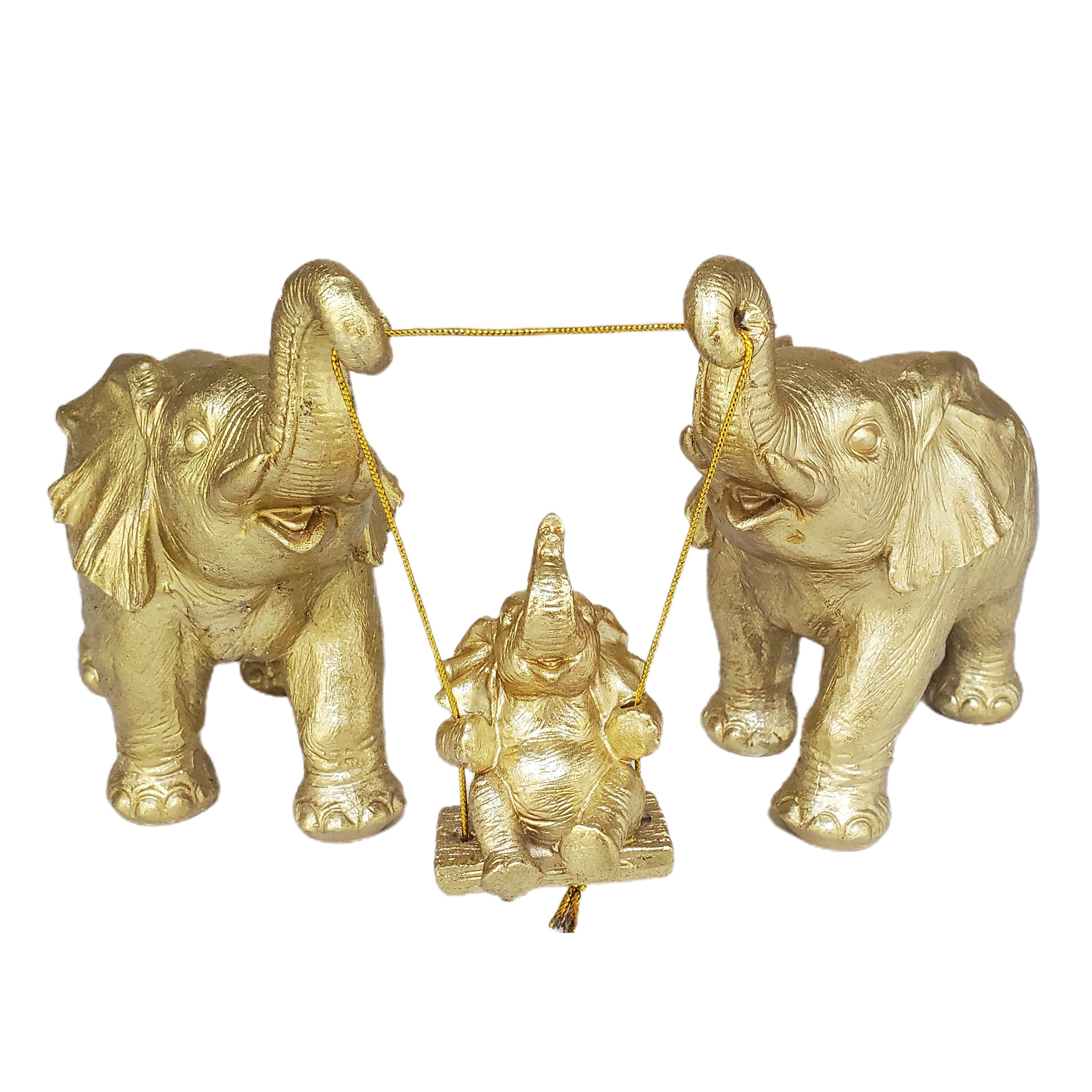 Elephant Statue. Elephant Decor Brings Good Luck, Health, Strength.  Elephant Gifts for Women, Mom Gifts. Decorations Applicable Home, Office,  Bookshelf TV Stand, Shelf, Living Room - Silver 