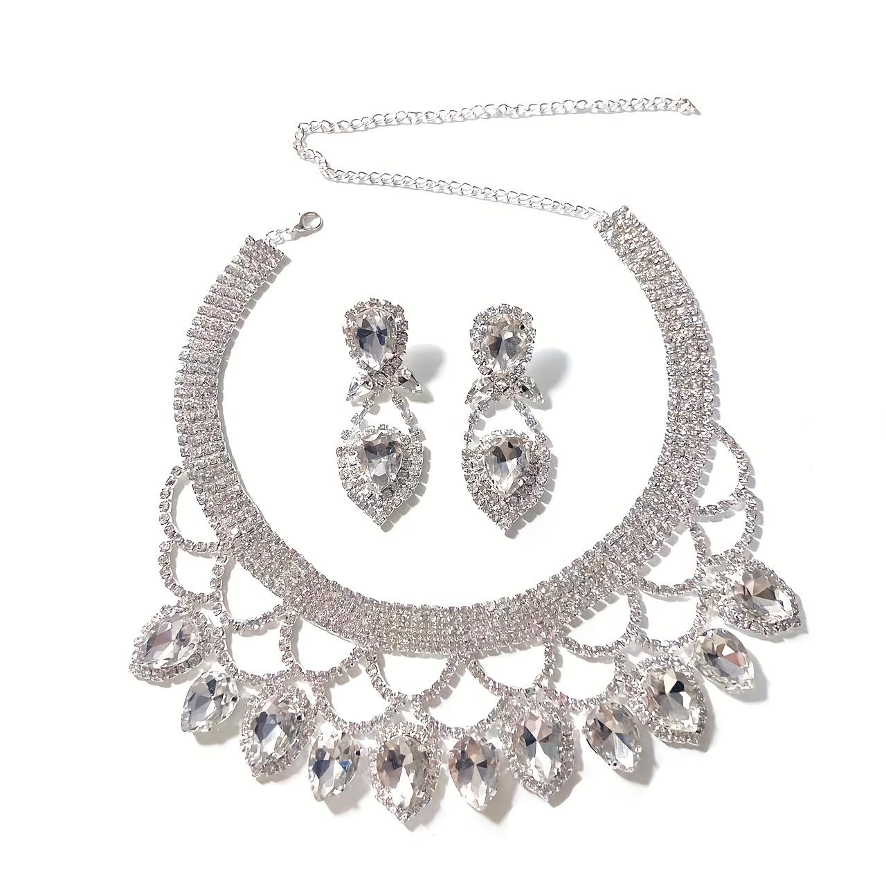 Silver jewlery hot sale for prom