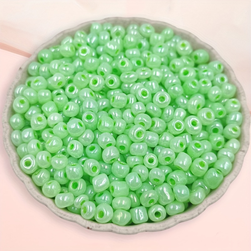 Mix Color Cream Glass Seed Beads Jewelry Making Diy Fashion - Temu