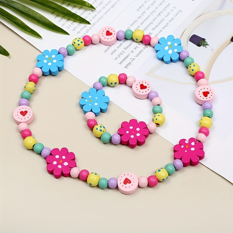 Let's Make DIY Bracelet Making Kit Beads Toys Beaded Children's Toy  Creative Clay Beads Crafts Making Bracelet Necklace Jewelry - AliExpress