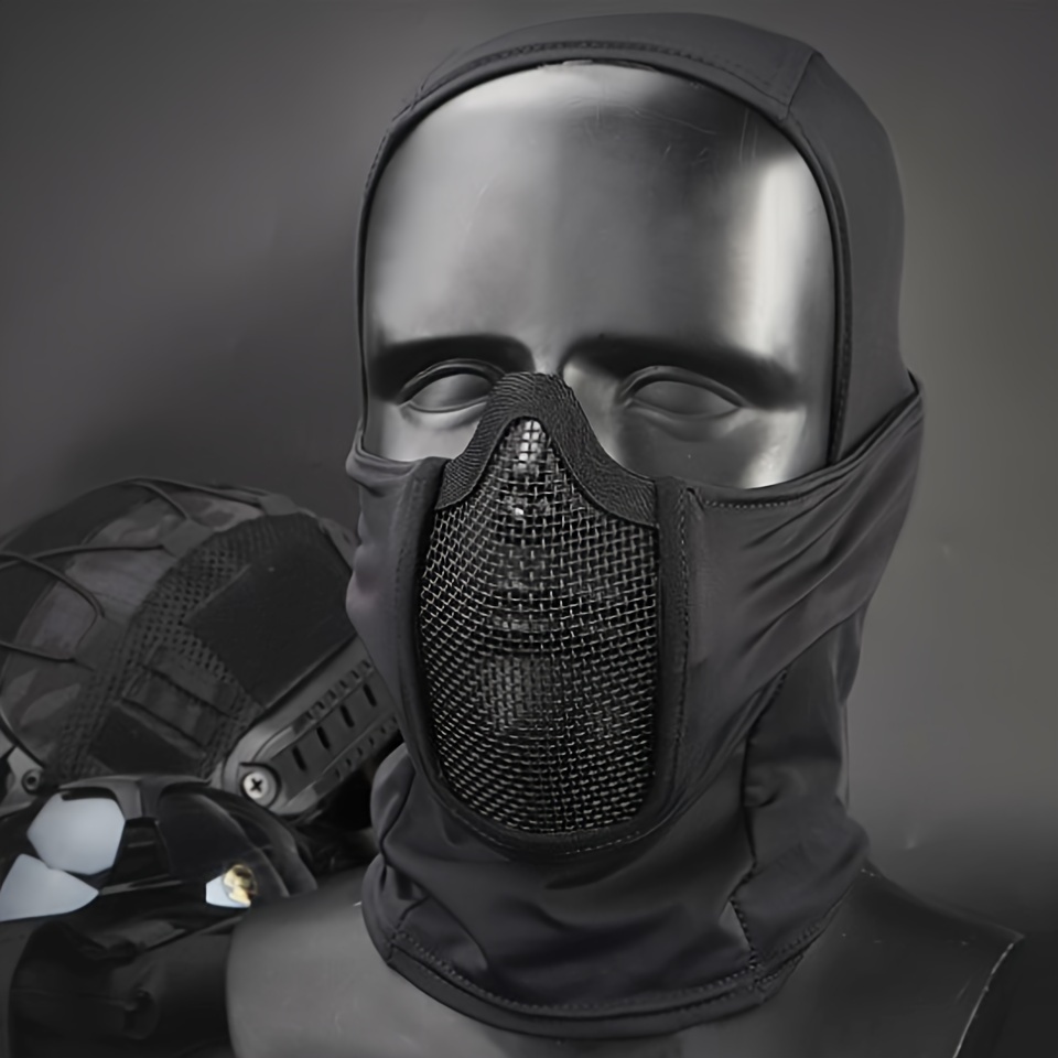 Full Face Mask Balaclava Casco Moto Airsoft Paintball - Temu Italy