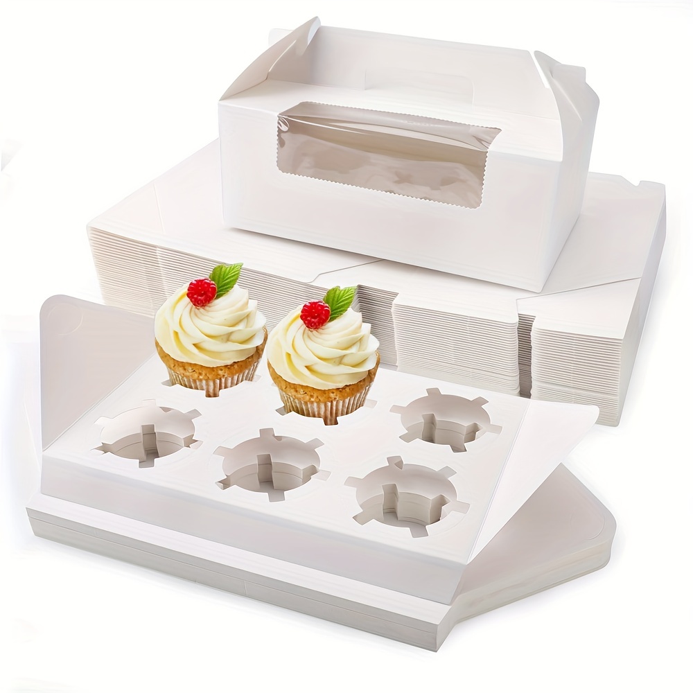Cupcake Containers - 6 Cupcakes