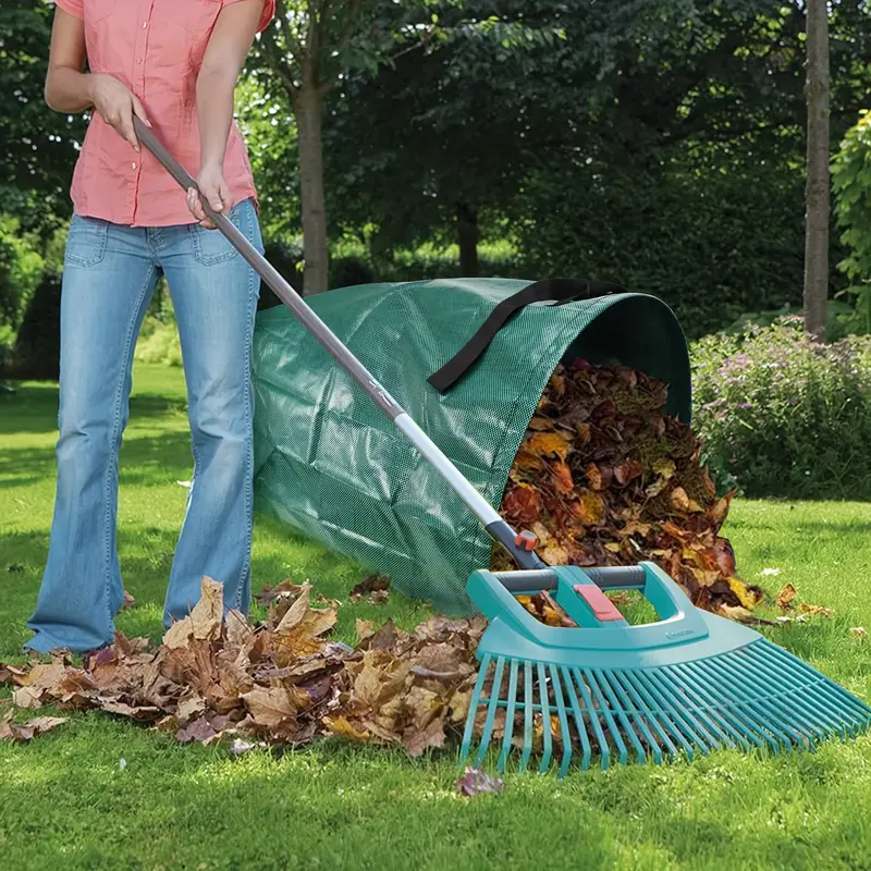 Large Yard Dustpan type Garden Bag For Collecting Leaves - Temu