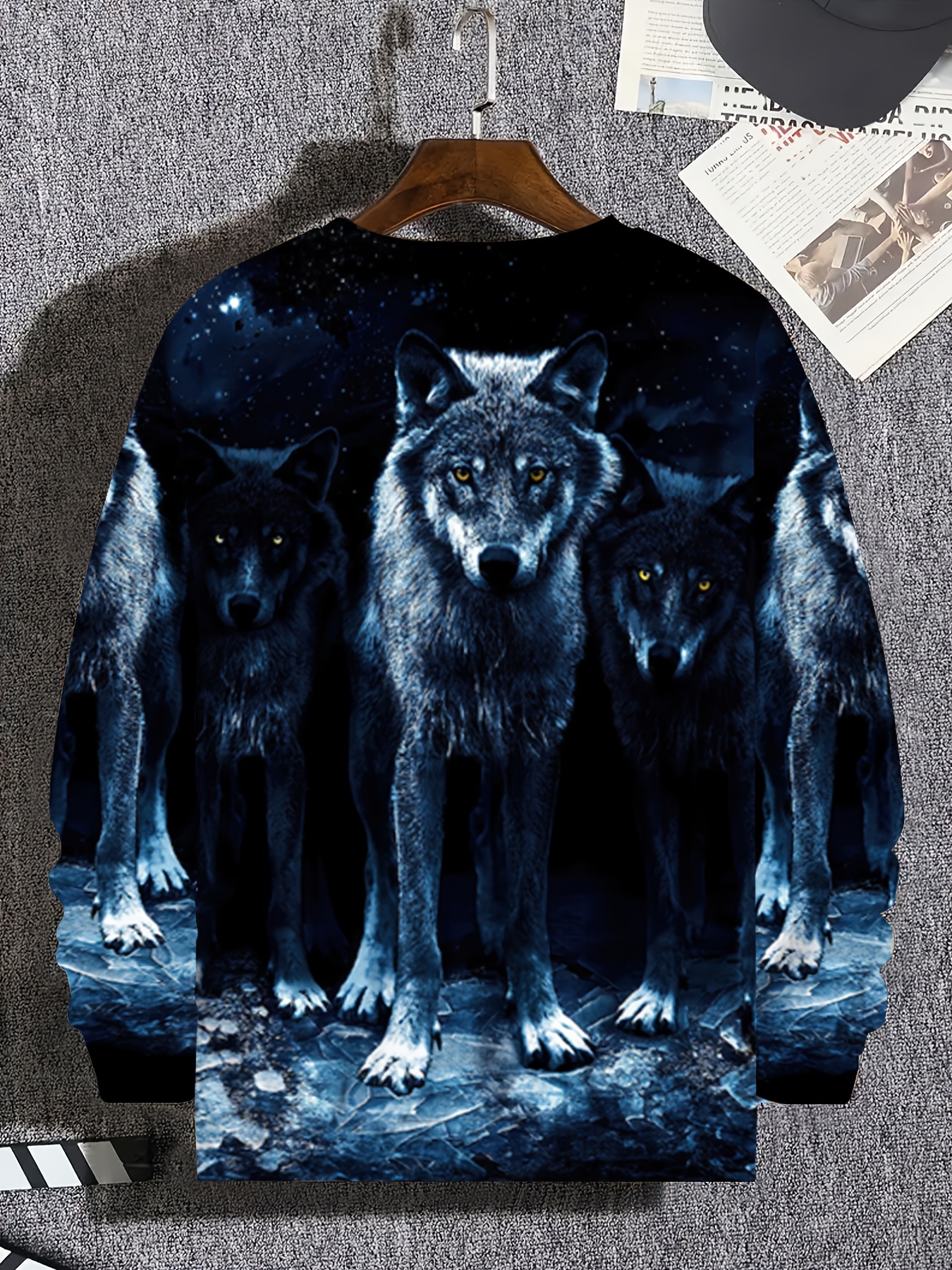 Moletom galaxy hot sale wolf