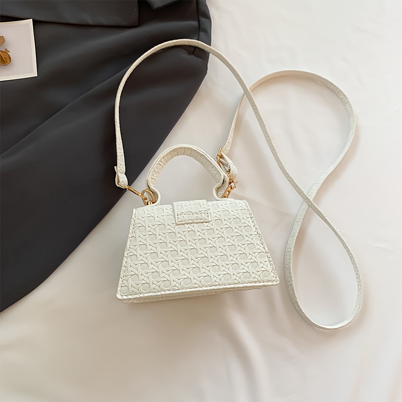 【2plan】Ted square shoulder bag Red Purse for Women, Adjustable Y2k Red Shoulder Bag with
