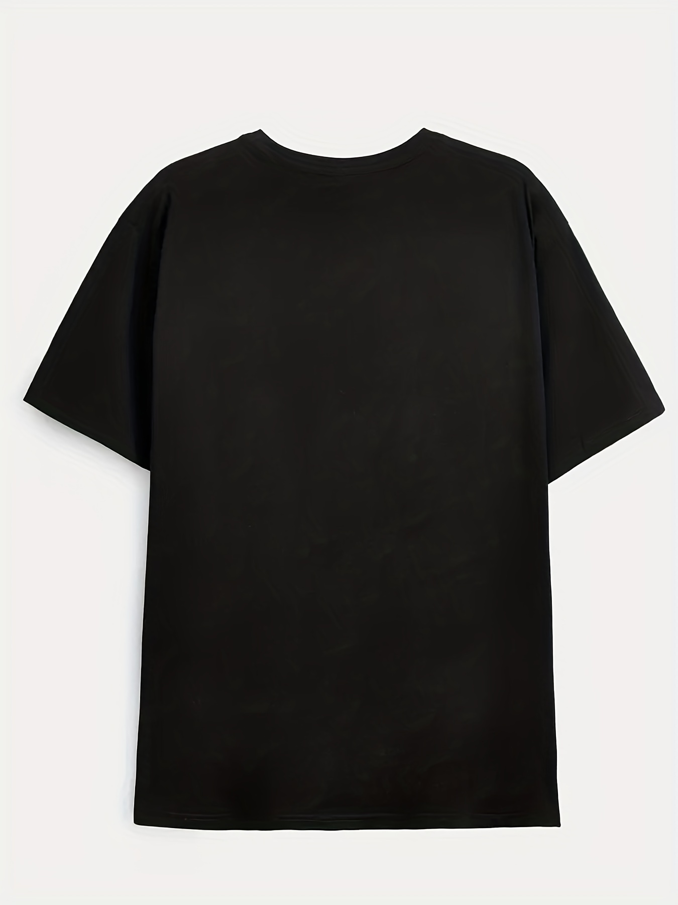 Plus Size Casual T shirt Women's Plus Lotus Print Short - Temu