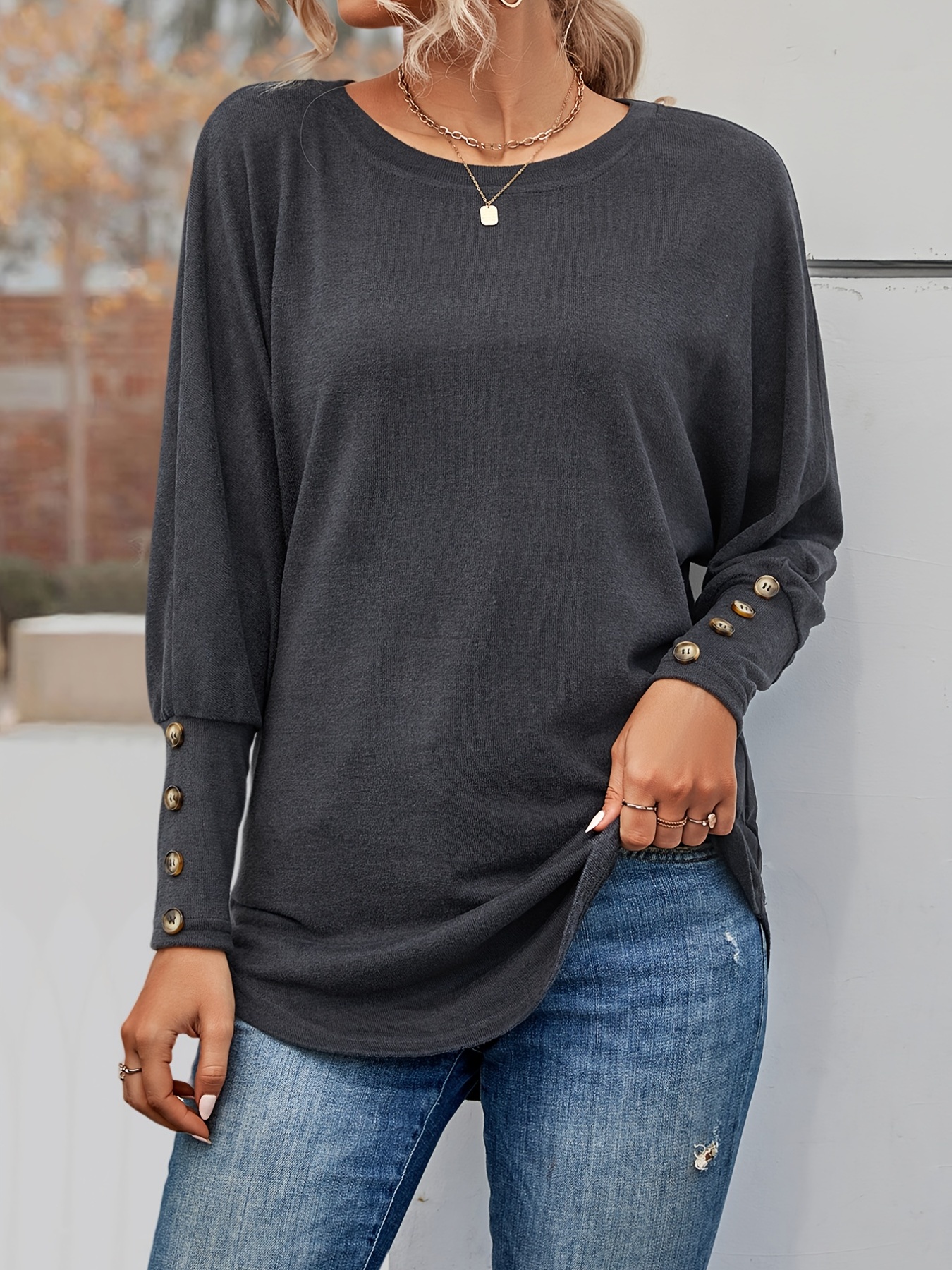 Women's Long Sleeve Tops in High Quality Fabrics